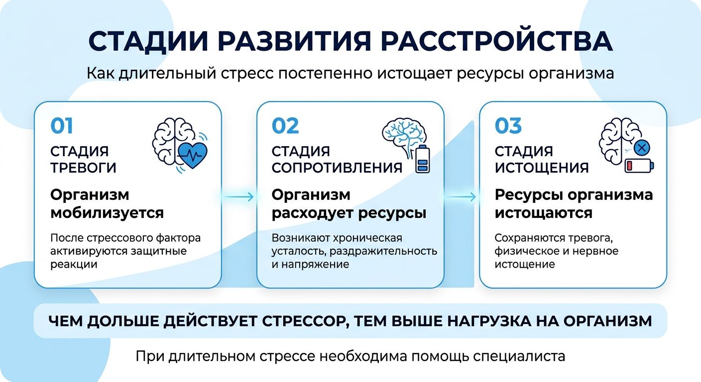 Лечение стресса в Небуге инфографика